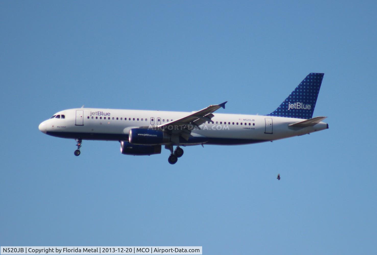 N520JB, 2001 Airbus A320-232 C/N 1446, Jet Blue A320