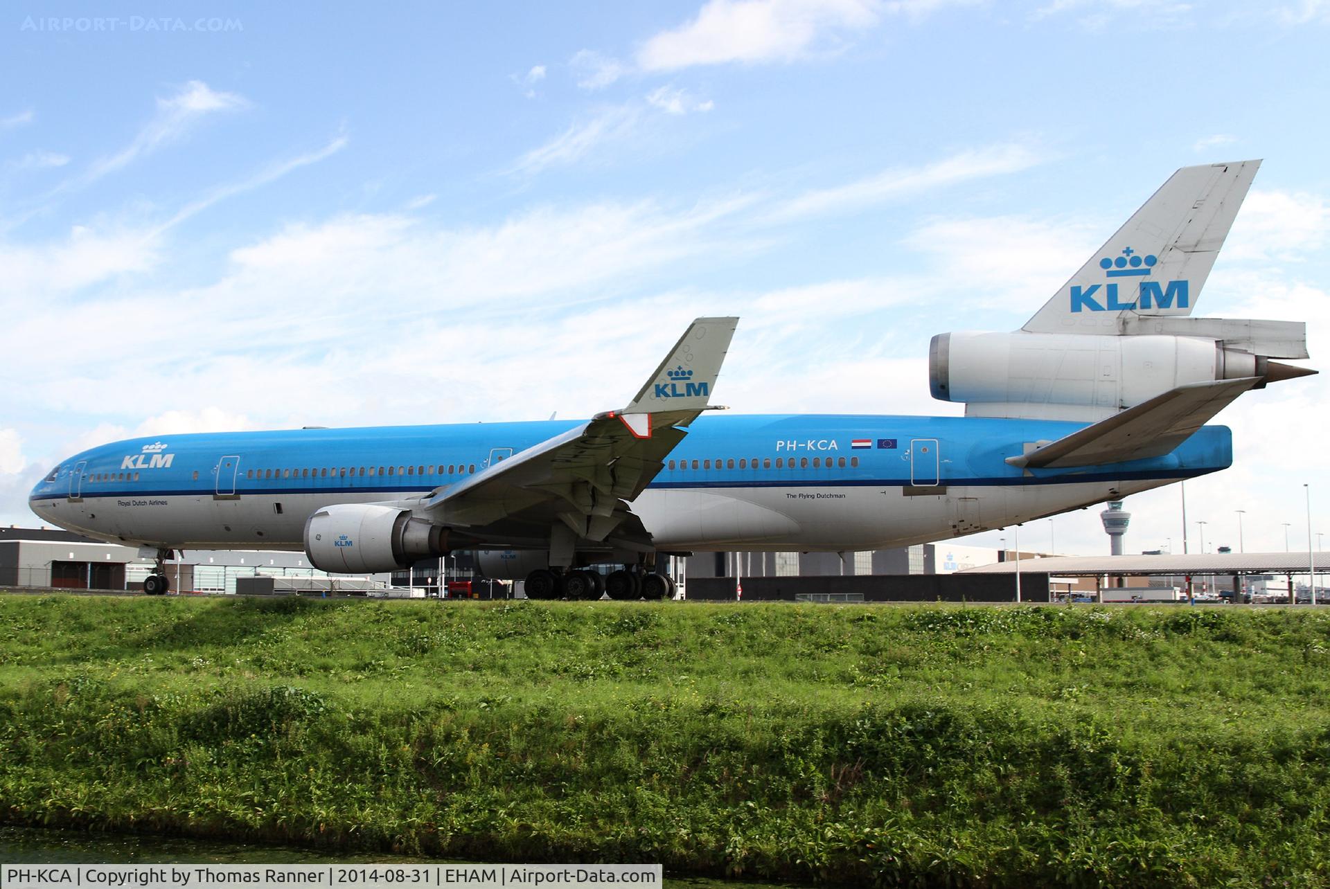 PH-KCA, 1993 McDonnell Douglas MD-11 C/N 48555, KLM MD11