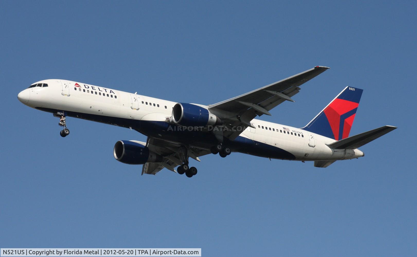 N521US, 1986 Boeing 757-251 C/N 23209, Delta 757-200
