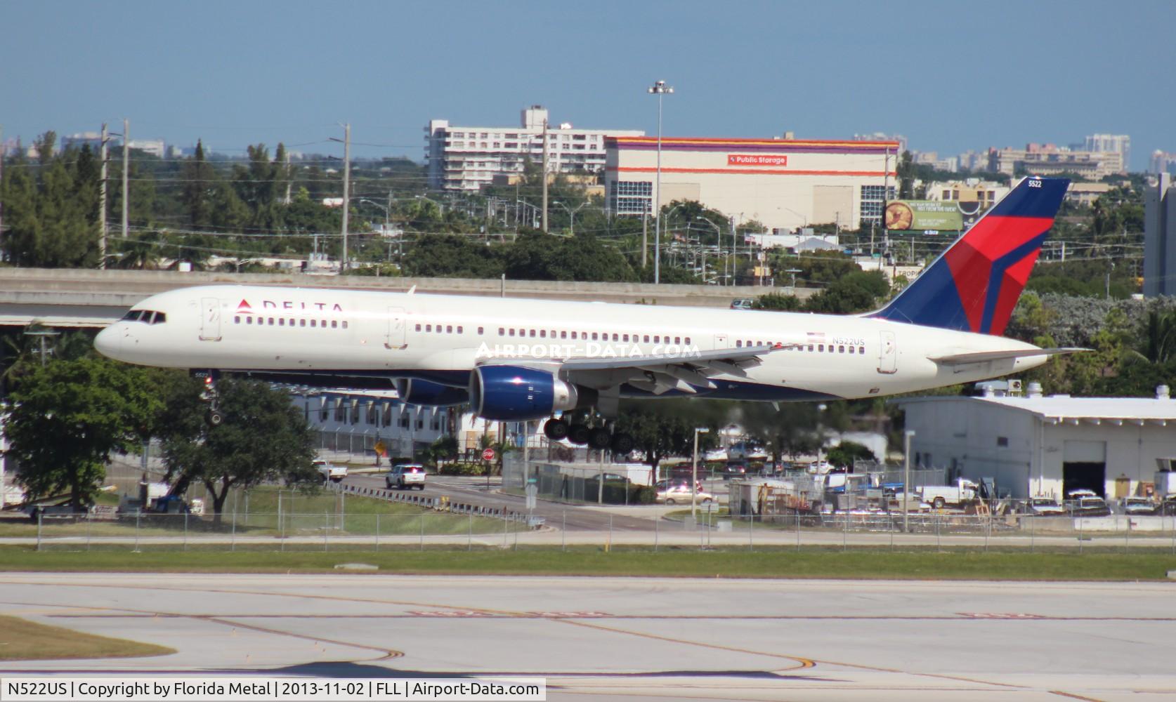 N522US, 1987 Boeing 757-251 C/N 23616, Delta 757-200