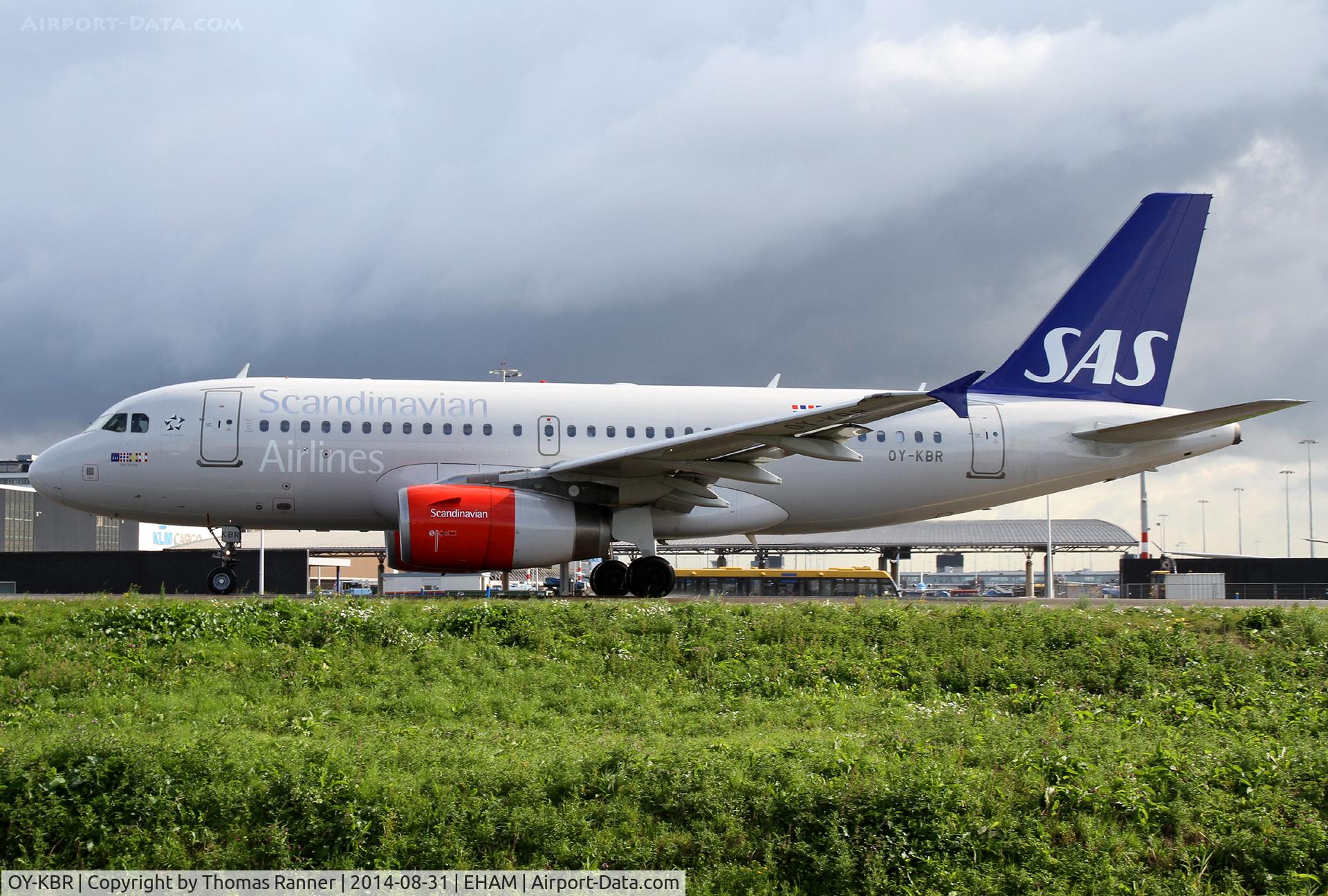 OY-KBR, 2007 Airbus A319-132 C/N 3231, SAS A319