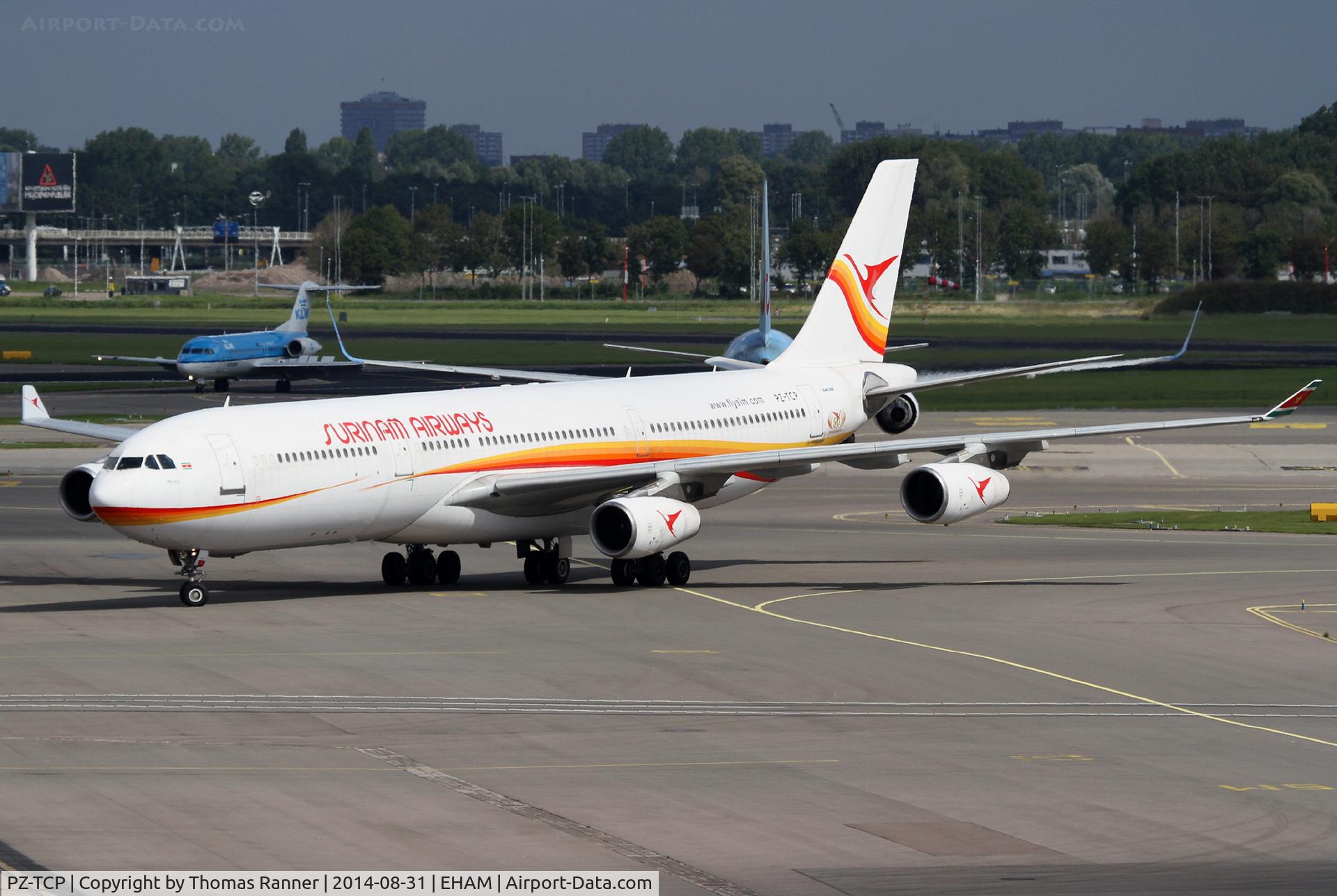 PZ-TCP, 1994 Airbus A340-312 C/N 049, Surinam A340