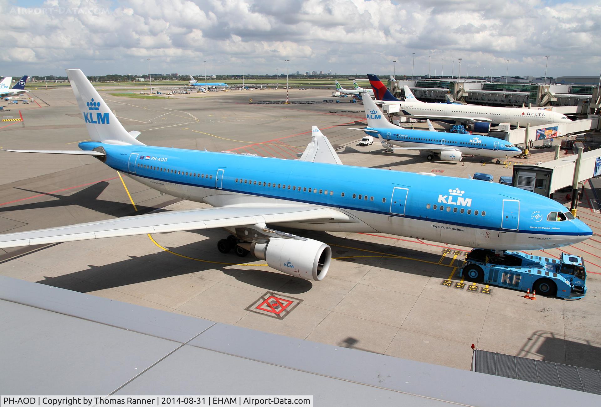 PH-AOD, 2006 Airbus A330-203 C/N 738, KLM A330