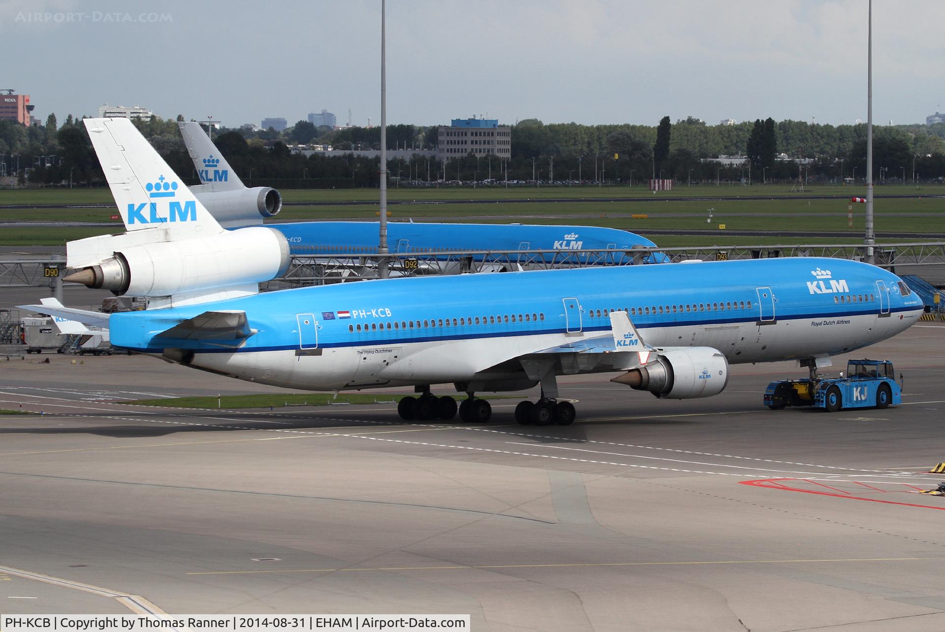PH-KCB, 1994 McDonnell Douglas MD-11 C/N 48556, KLM MD11