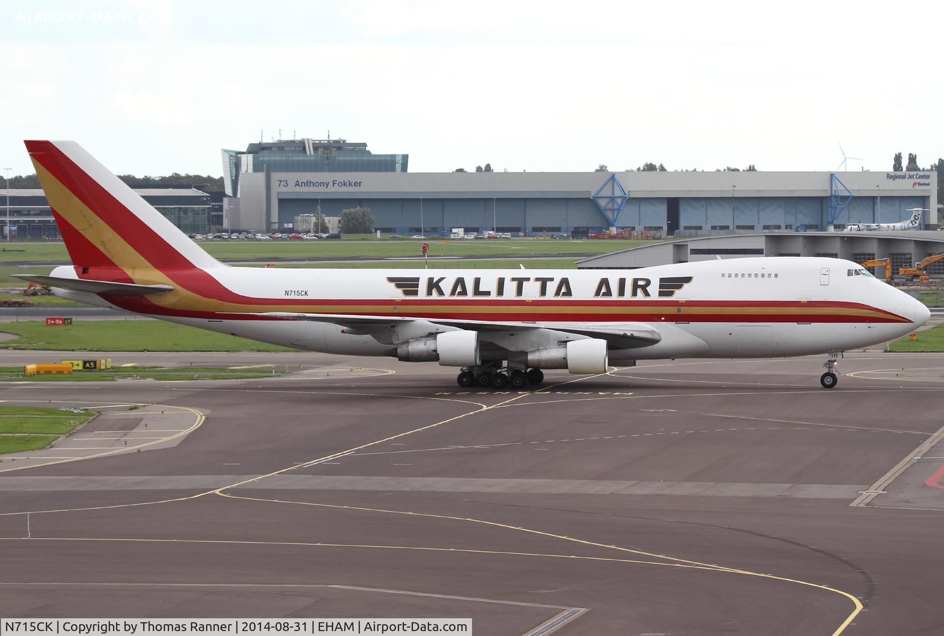 N715CK, 1982 Boeing 747-209B C/N 22447, Kalitta Air B747