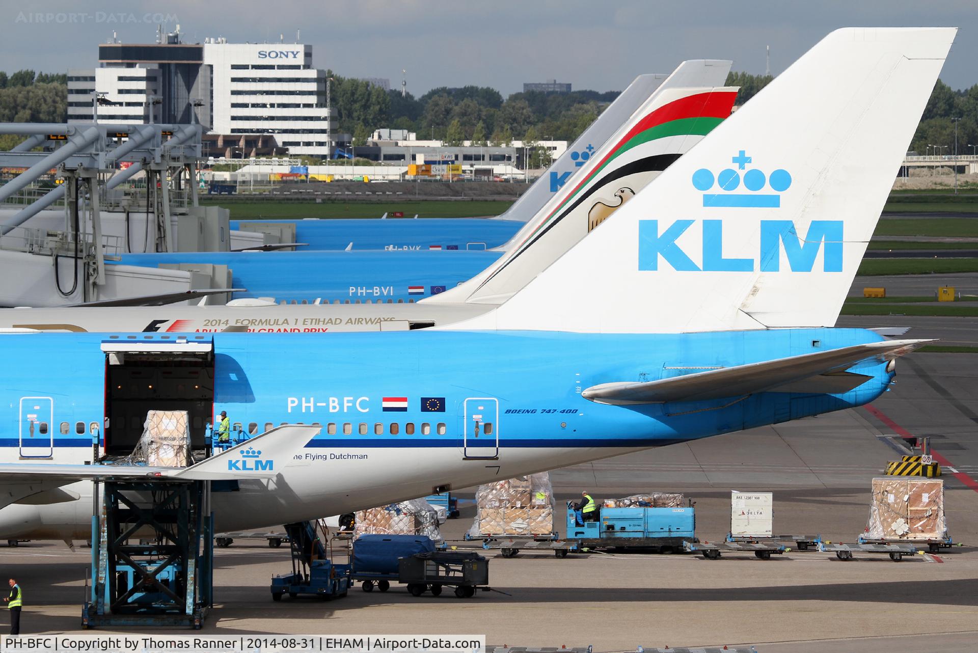 PH-BFC, 1989 Boeing 747-406BC C/N 23982, KLM B747