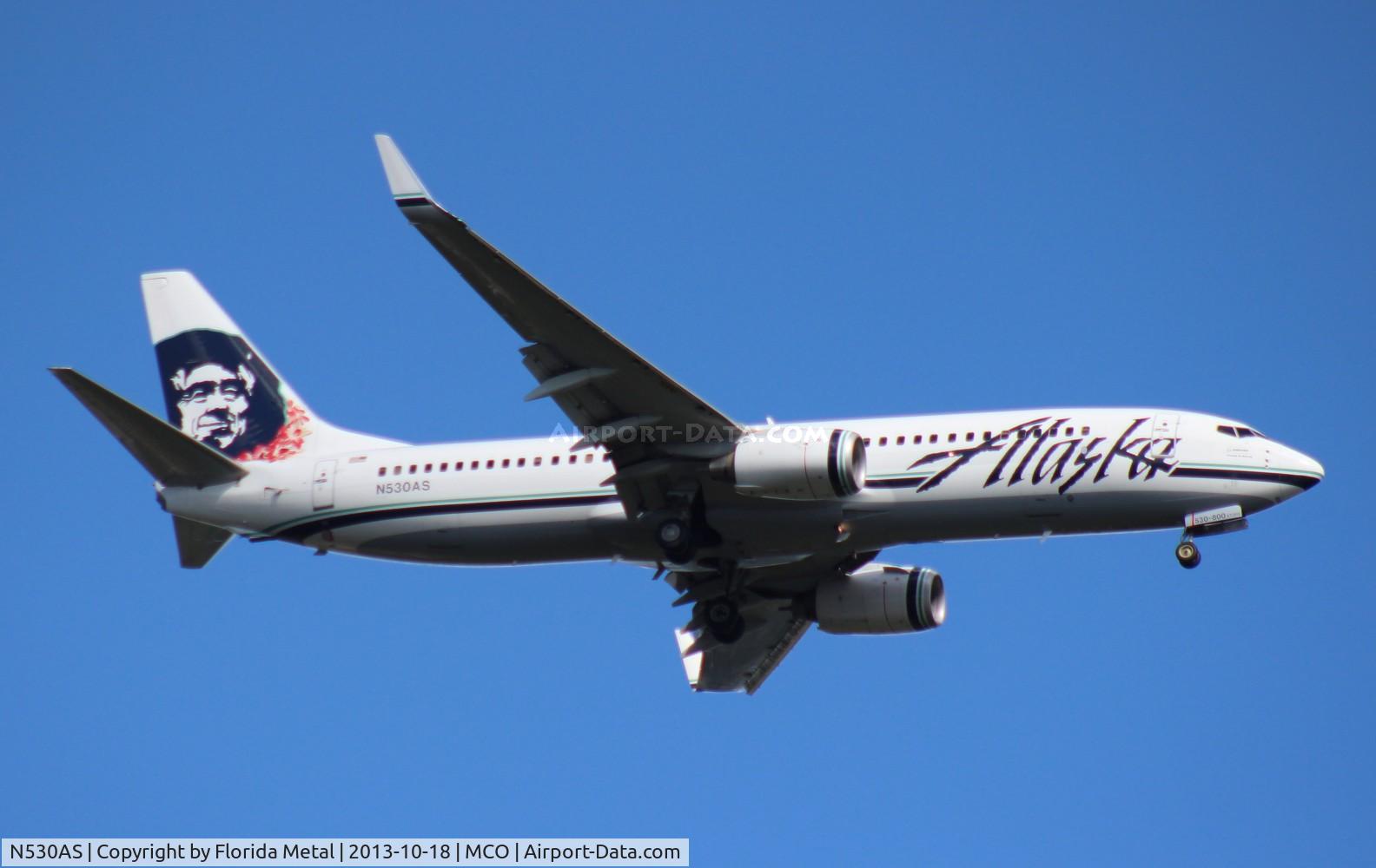 N530AS, 2010 Boeing 737-890 C/N 36578, Alaska 737-800
