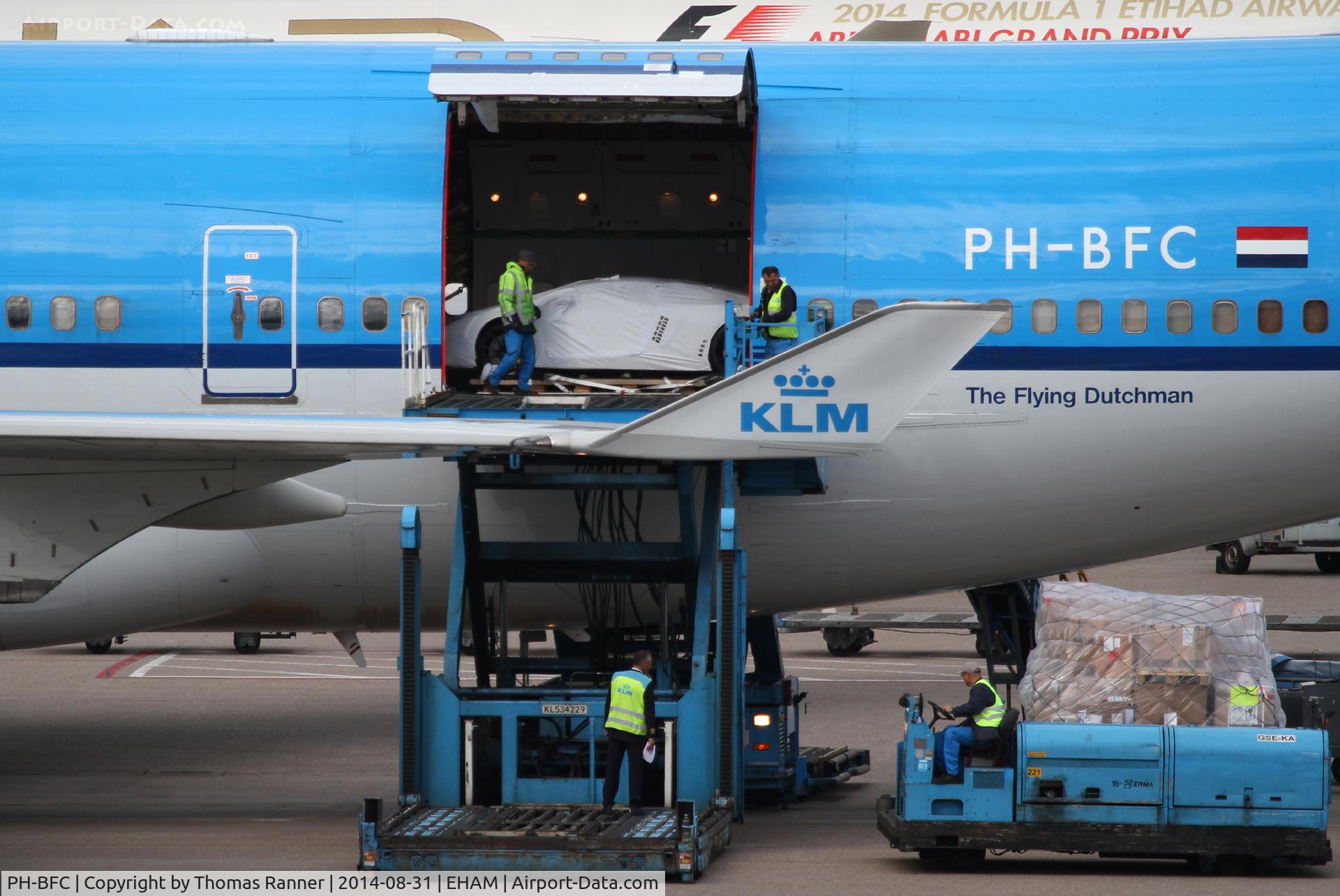 PH-BFC, 1989 Boeing 747-406BC C/N 23982, KLM B747