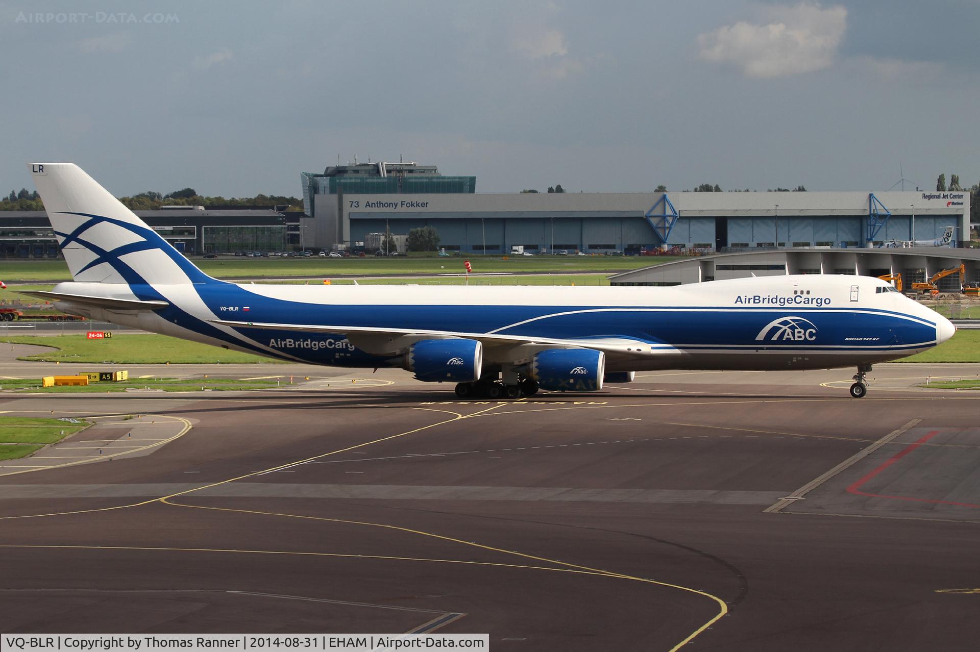 VQ-BLR, 2012 Boeing 747-8HVF C/N 37668, ABC B747