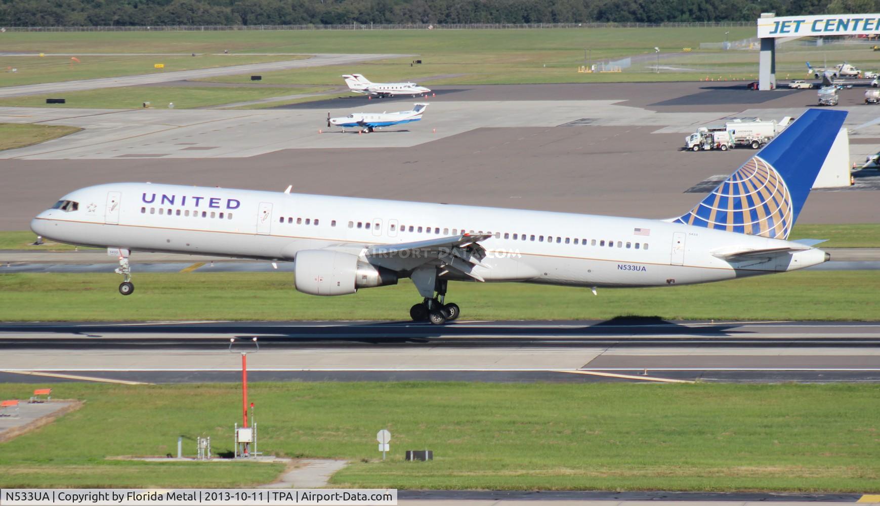 N533UA, 1991 Boeing 757-222 C/N 25073, United 757-200