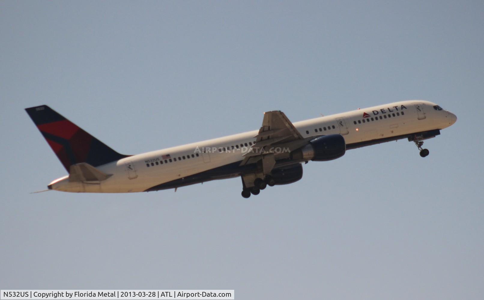 N532US, 1988 Boeing 757-251 C/N 24263, Delta 757-200