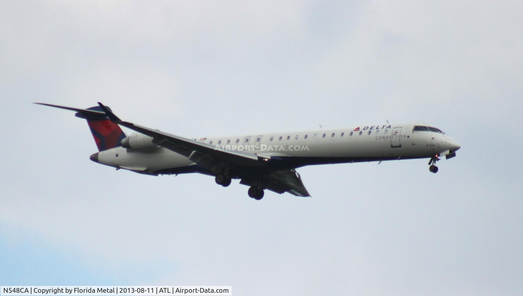 N548CA, 2008 Bombardier CRJ-900ER (CL-600-2D24) C/N 15159, Delta Connection CRJ-900
