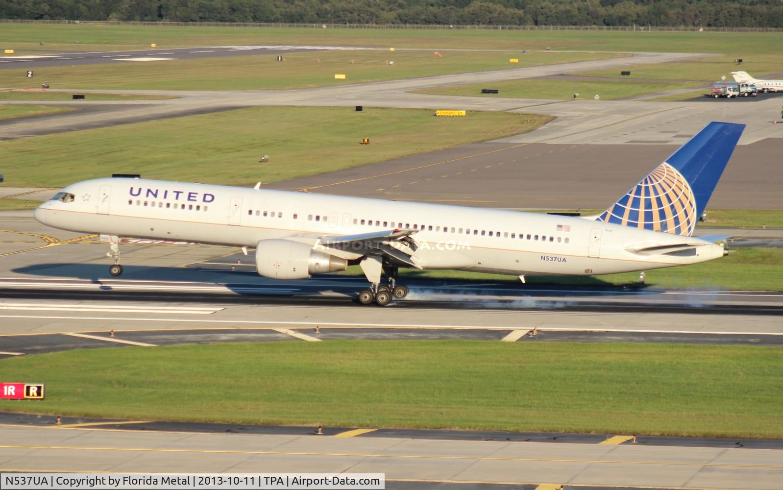 N537UA, 1991 Boeing 757-222 C/N 25157, United 757-200