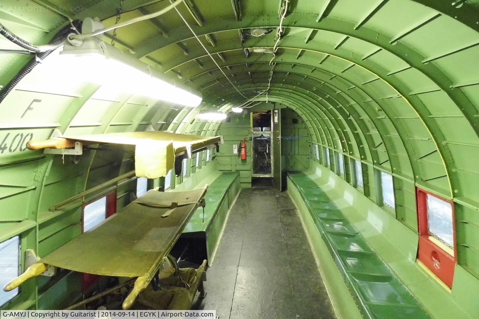 G-AMYJ, 1944 Douglas DC-3C-R-1830-90C (C-47B) C/N 15968/32716, In the York Air Museum as KN353