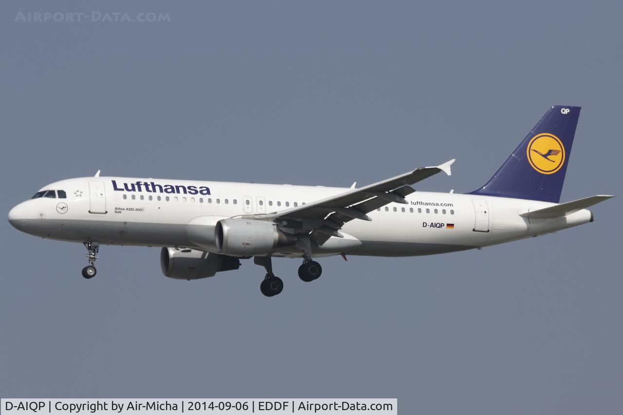 D-AIQP, 1992 Airbus A320-211 C/N 346, Lufthansa