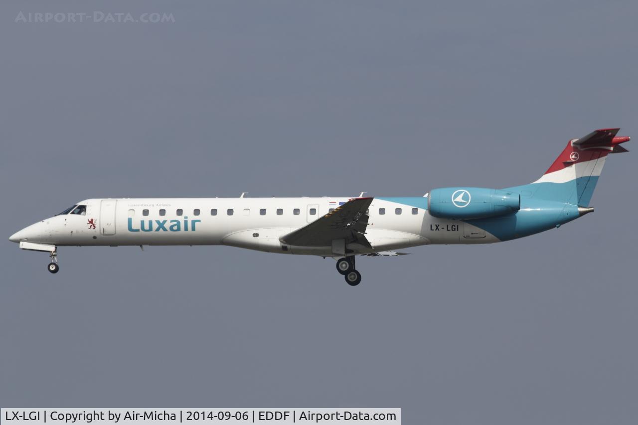 LX-LGI, 2000 Embraer EMB-145LU (ERJ-145LU) C/N 145369, Luxair