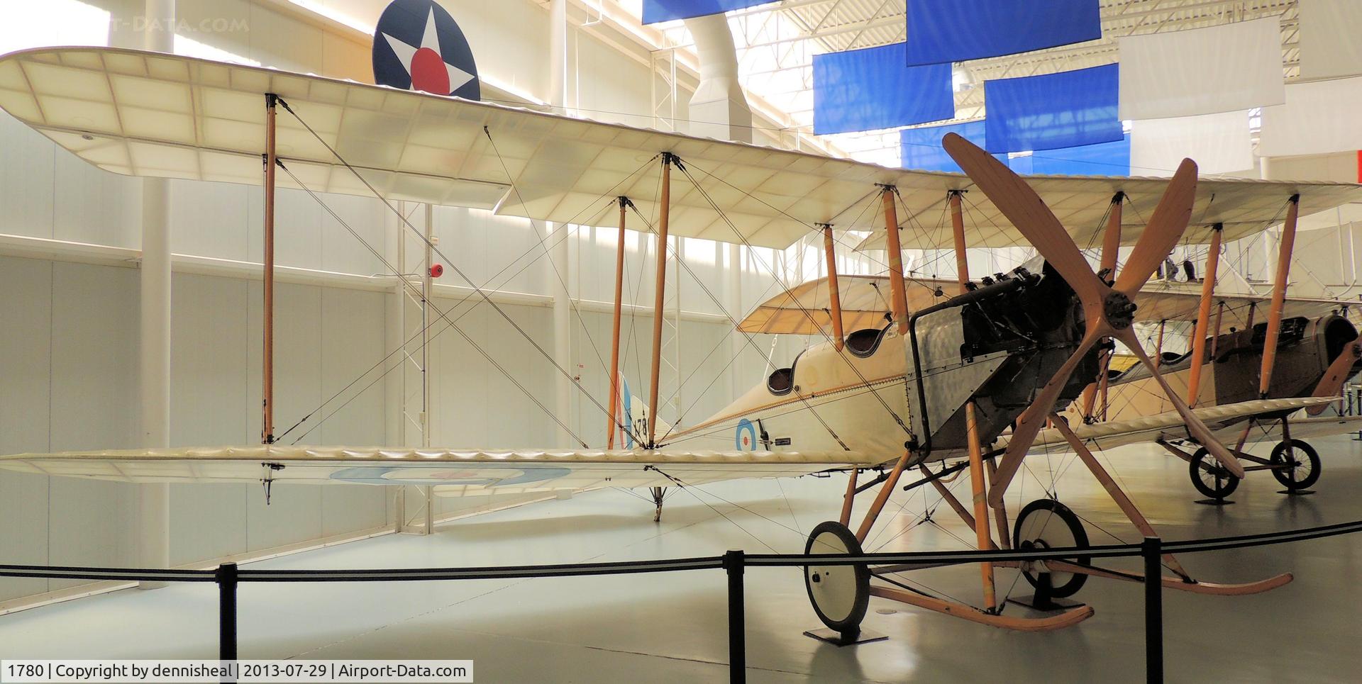 1780, 1916 Royal Aircraft Factory B.E.2c C/N Not found 1780, 1916 ROYAL AIRCRAFT FACTORY BE-2C