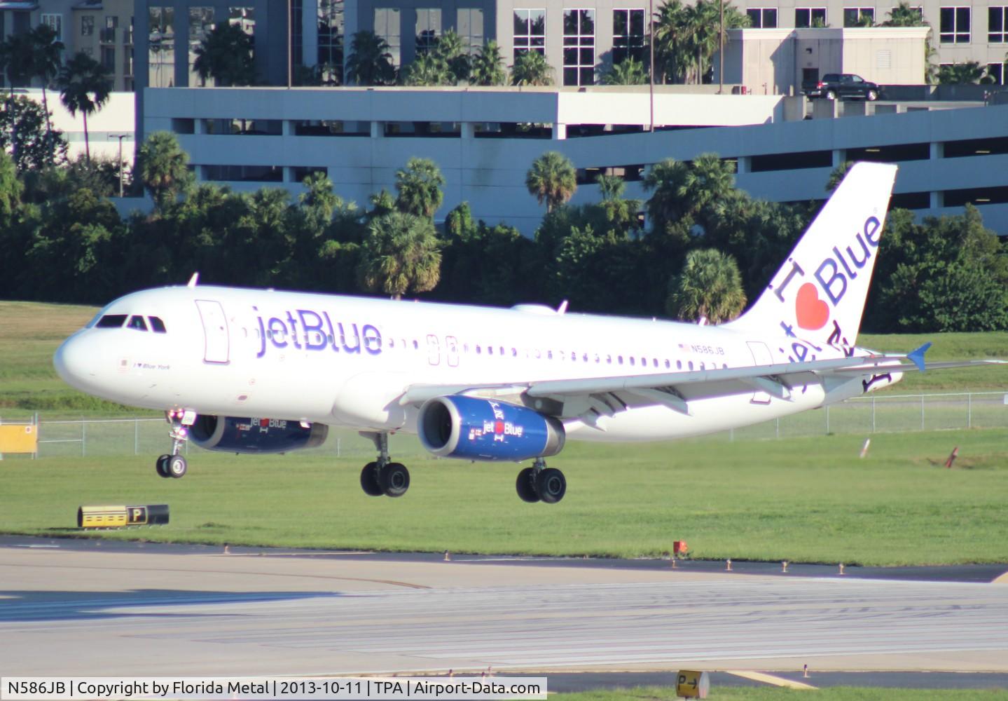 N586JB, 2004 Airbus A320-232 C/N 2160, I Love Blue York