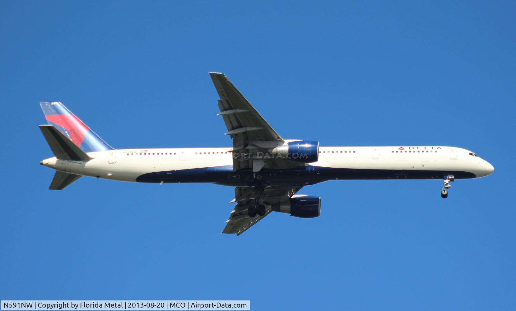 N591NW, 2003 Boeing 757-351 C/N 32991, Delta 757-300