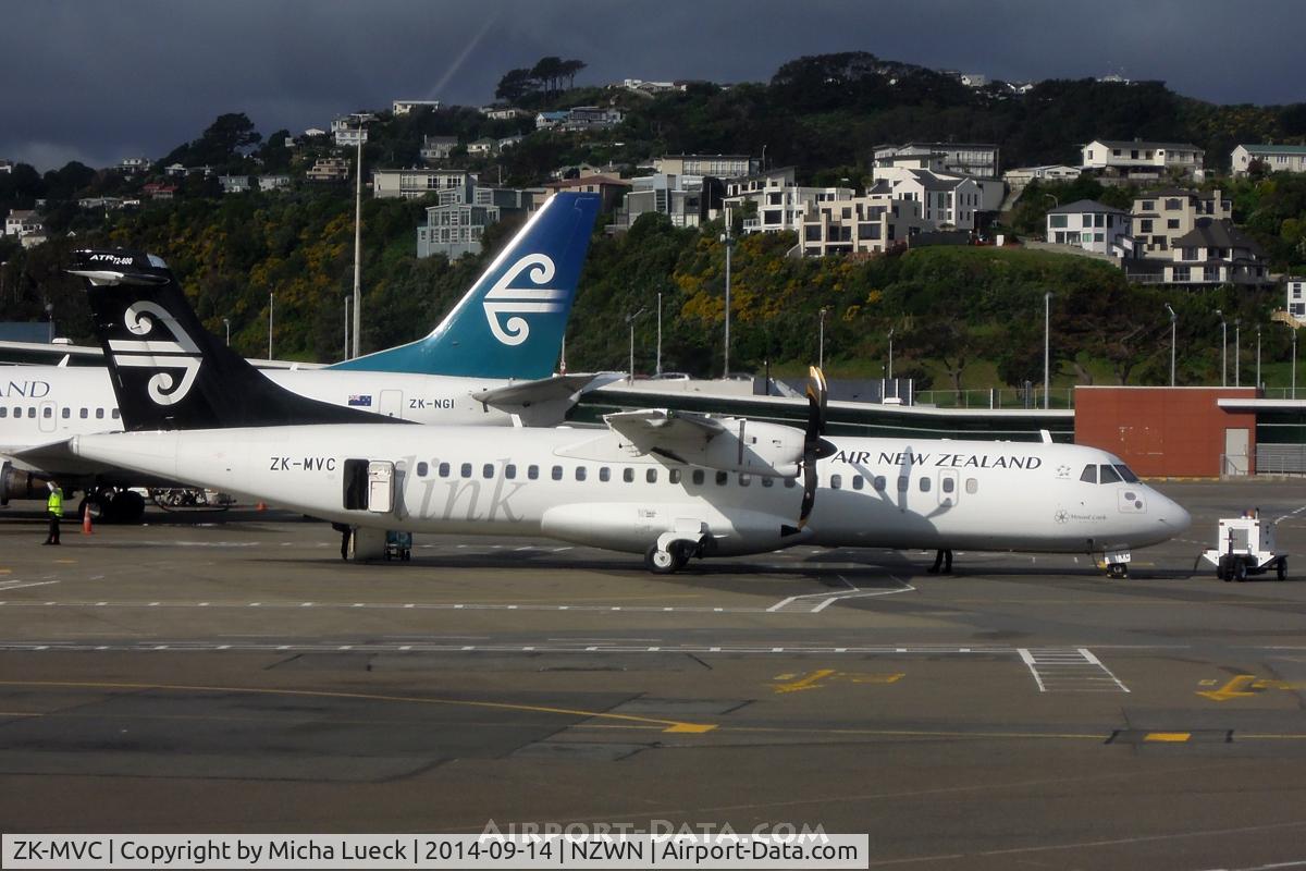 ZK-MVC, 2013 ATR 72-600 C/N 1084, At Wellington