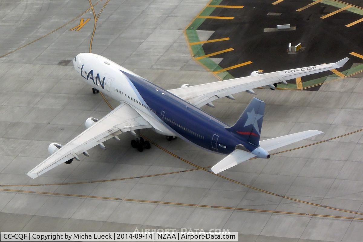 CC-CQF, 2001 Airbus A340-313X C/N 442, At Auckland