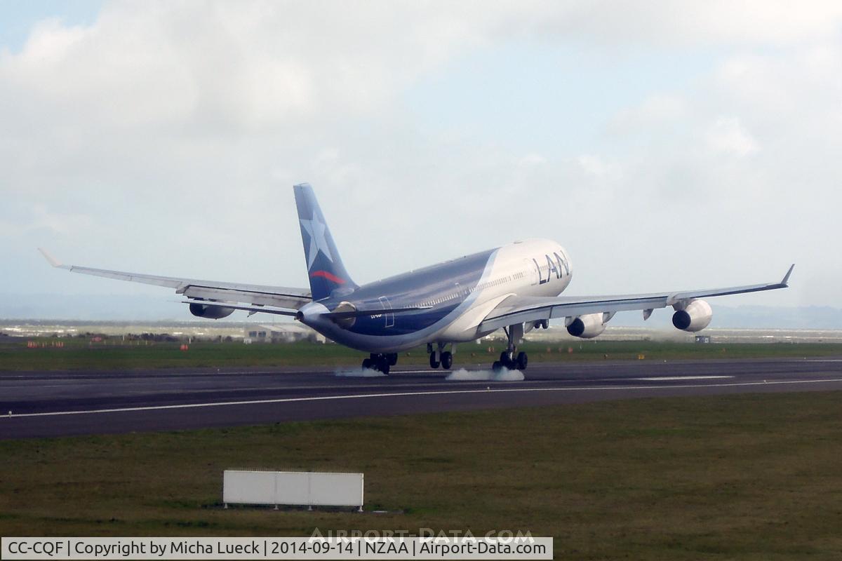 CC-CQF, 2001 Airbus A340-313X C/N 442, At Auckland