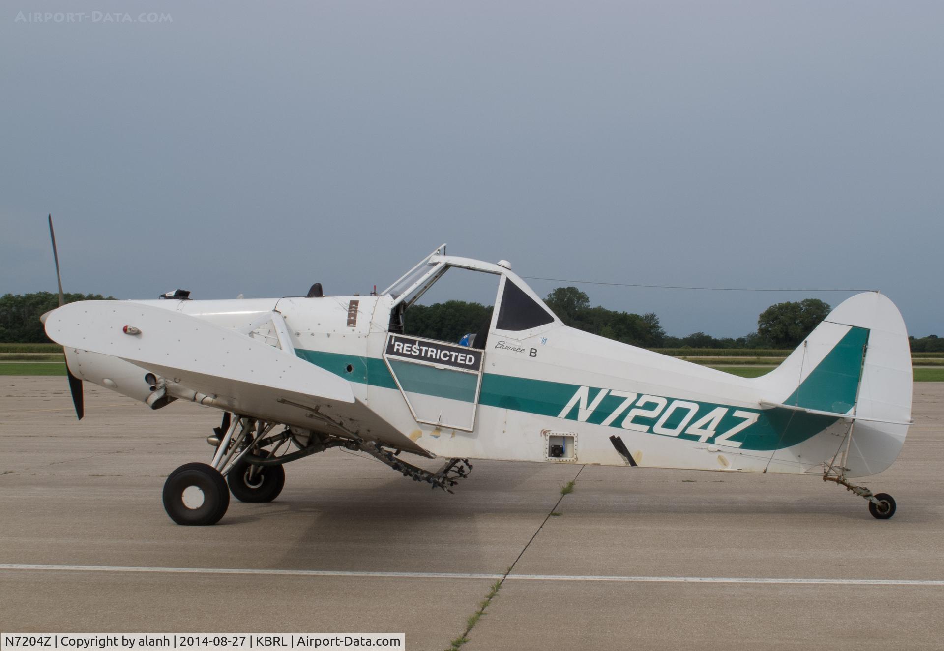 N7204Z, 1964 Piper PA-25-235 Pawnee C/N 25-3115, Prior to a spraying job