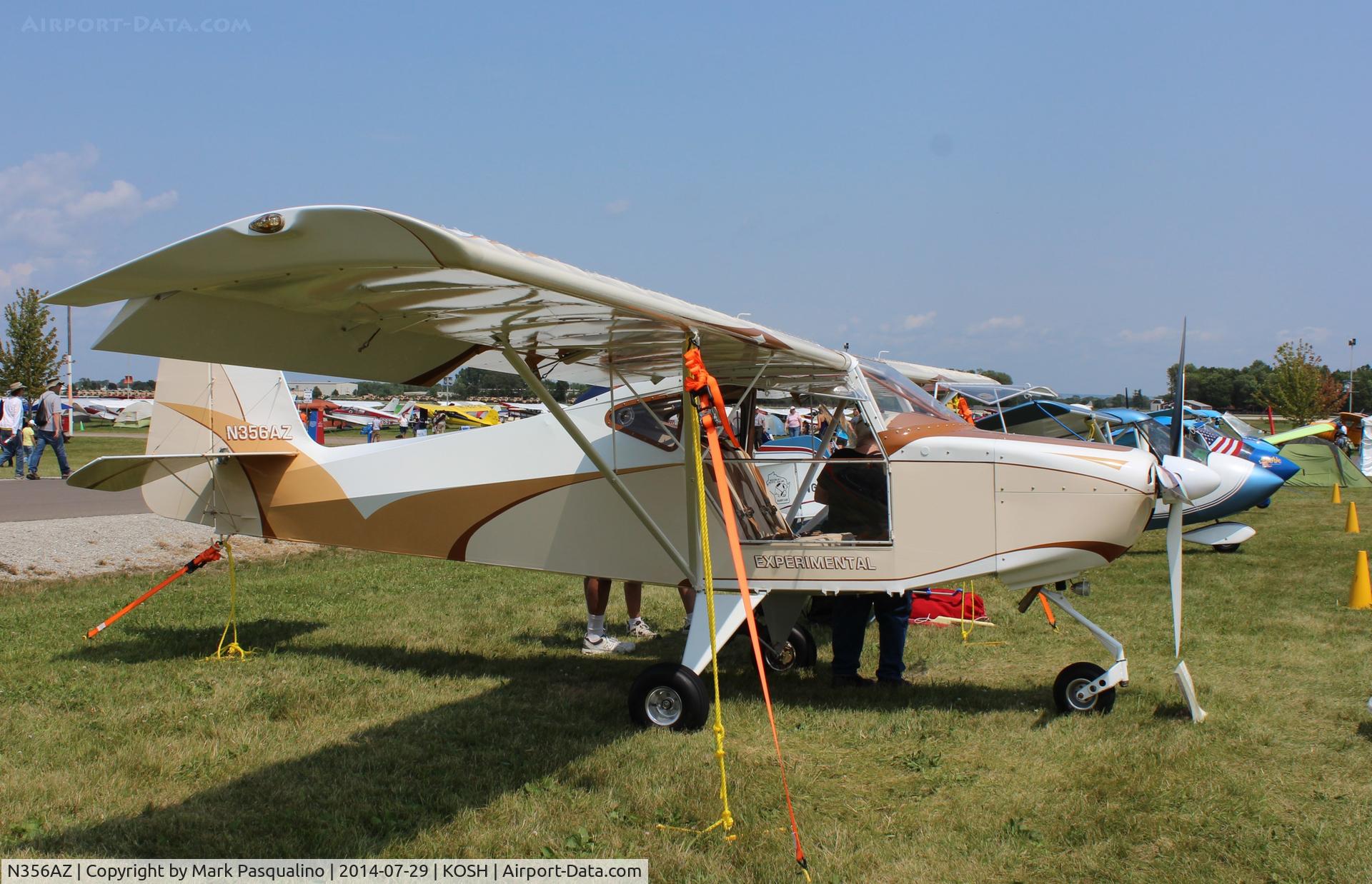 N356AZ, 2013 Just Aircraft Escapade C/N JAESC0017, Just Aircraft Escapade