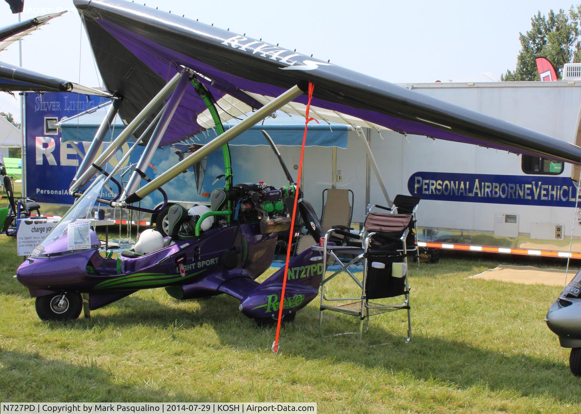 N727PD, 2013 Evolution Trikes Revo C/N 000593, Evolution Aircraft Revo