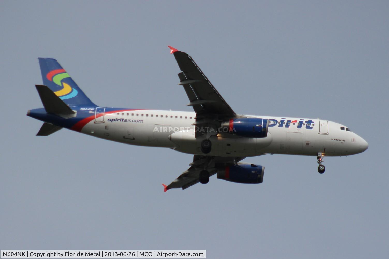 N604NK, 2010 Airbus A320-232 C/N 4431, Spirit A320