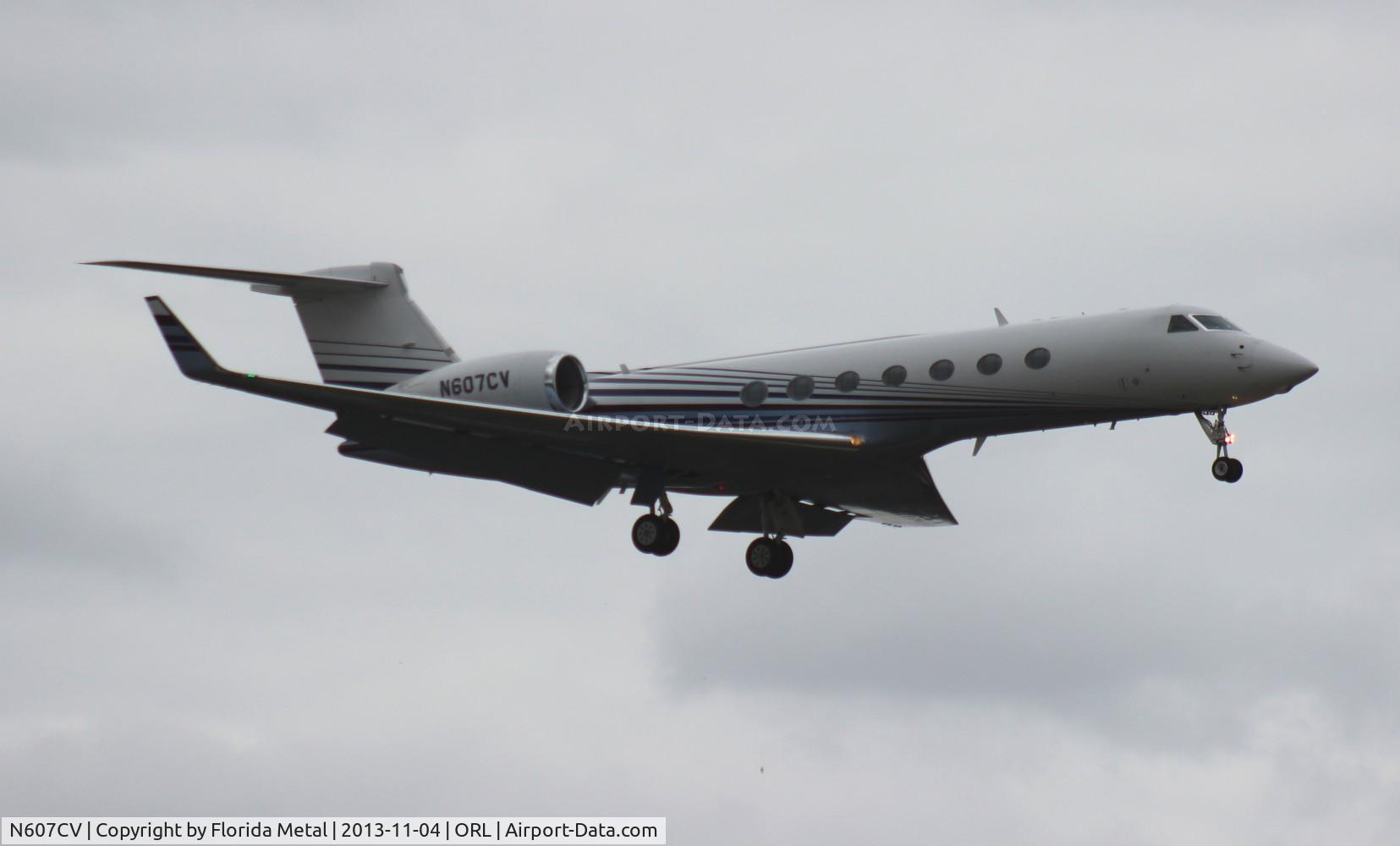 N607CV, 2004 Gulfstream Aerospace GV-SP (G550) C/N 5035, Gulfstream G550