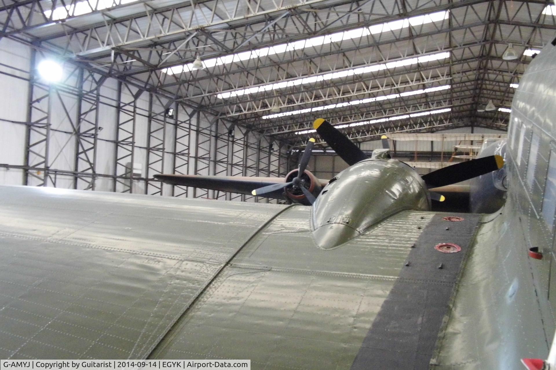 G-AMYJ, 1944 Douglas DC-3C-R-1830-90C (C-47B) C/N 15968/32716, Off the steps of KN353 (G-AMYJ)