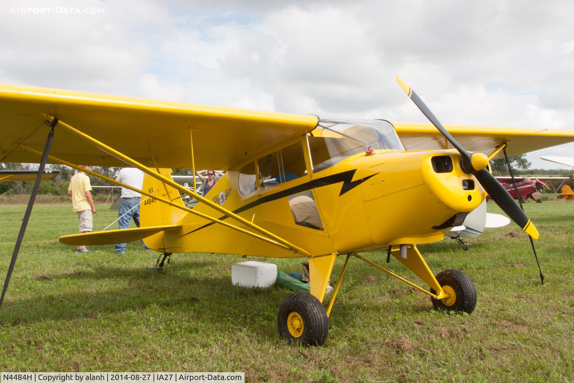 N4484H, 2014 Wag-Aero Wag-a-Bond C/N 1860, At Antique Airfield, Blakesburg
