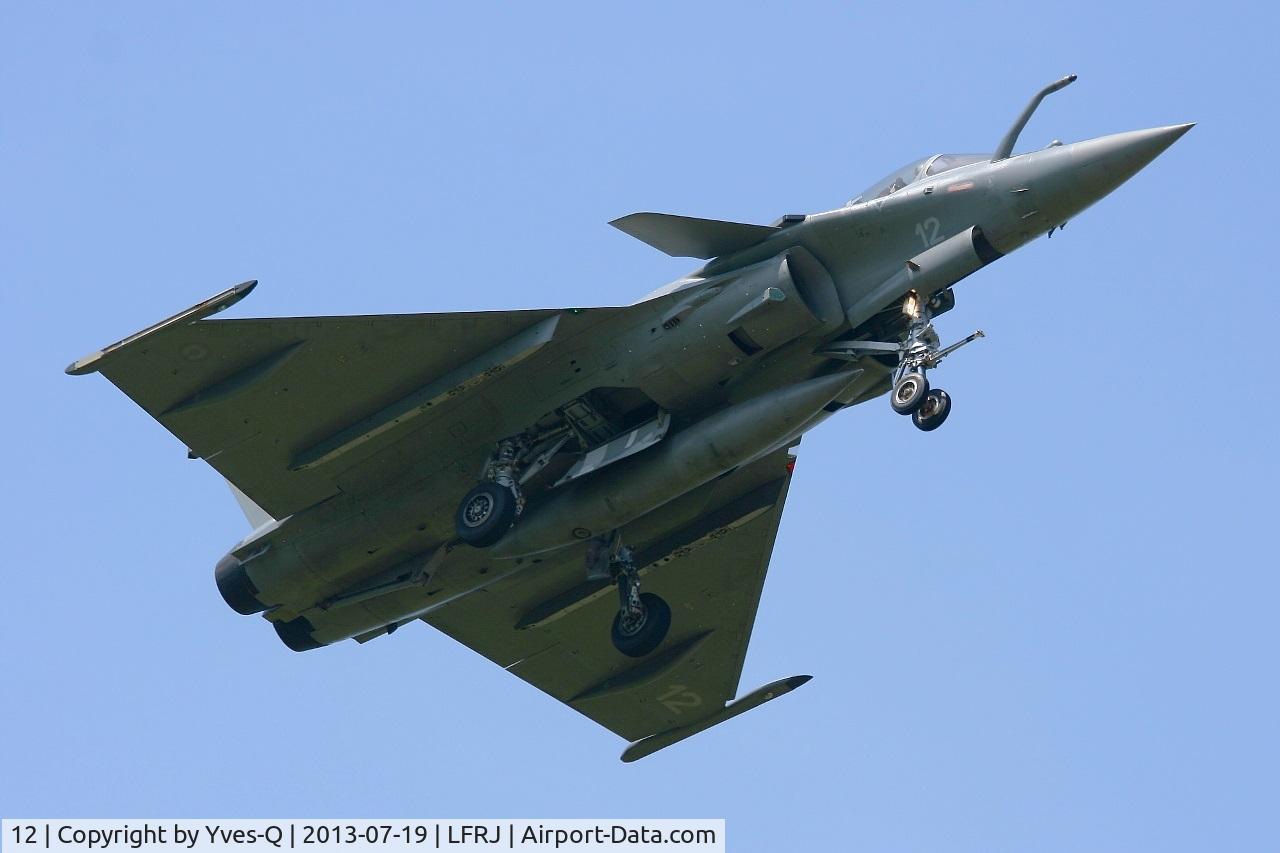 12, Dassault Rafale M C/N 12, French Naval Aviation Dassault Rafale M, Short Approach Rwy 08, Landivisiau Naval Air base (LFRJ)