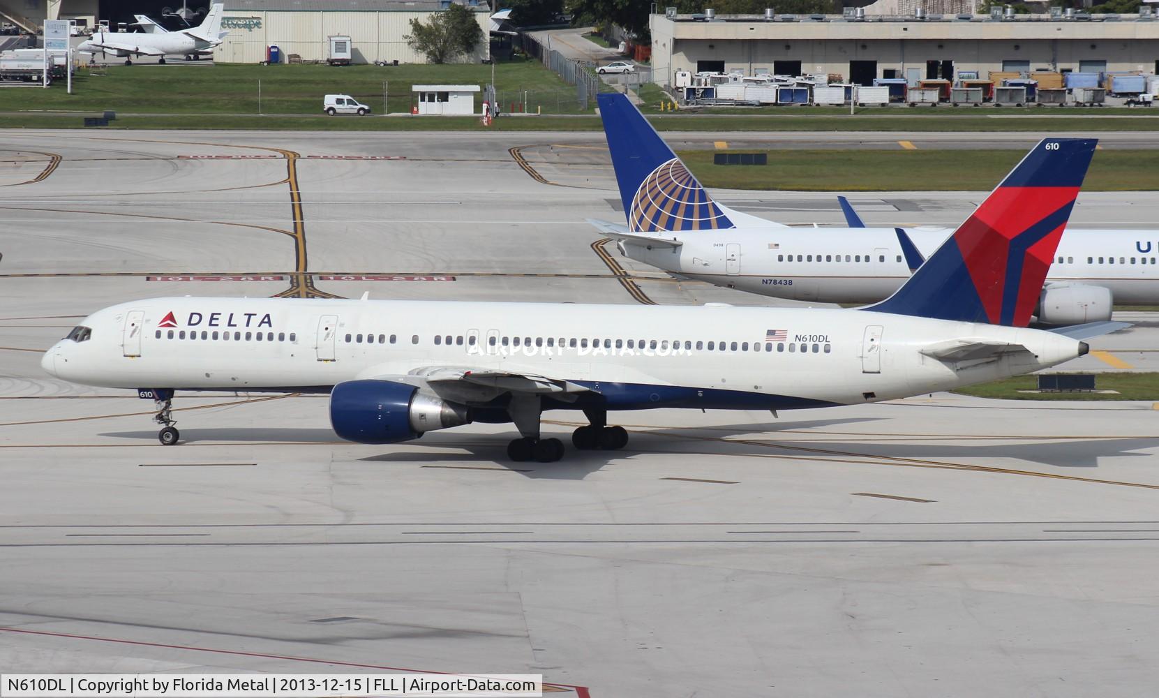 N610DL, 1985 Boeing 757-232 C/N 22817, Delta 757-200