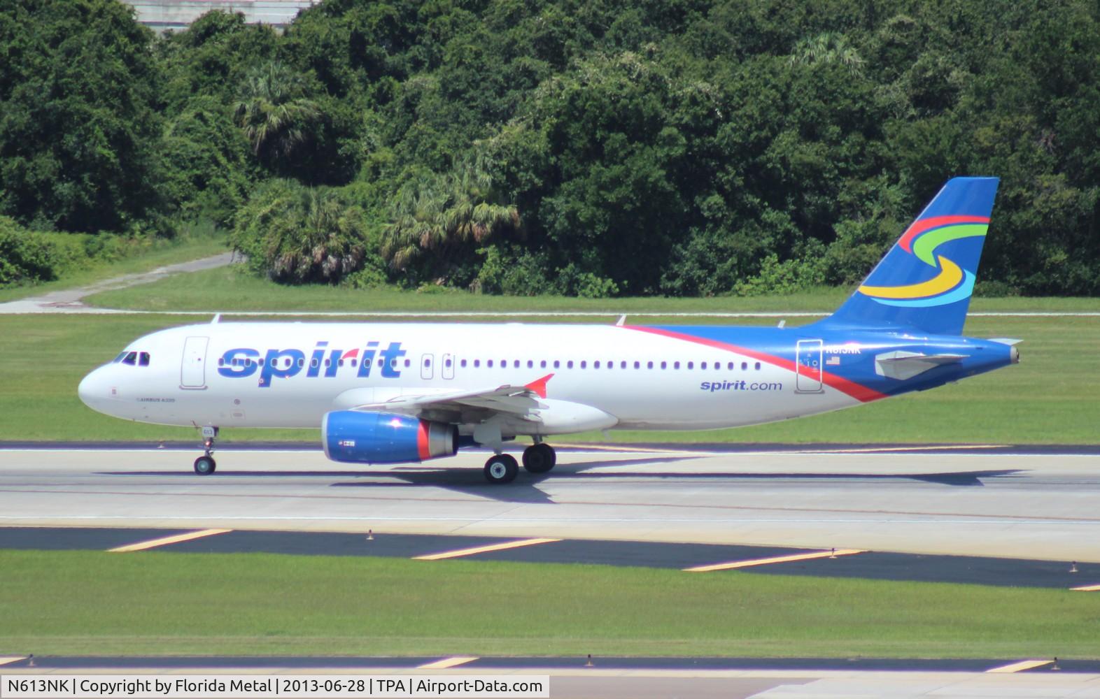 N613NK, 2012 Airbus A320-232 C/N 5042, Spirit A320