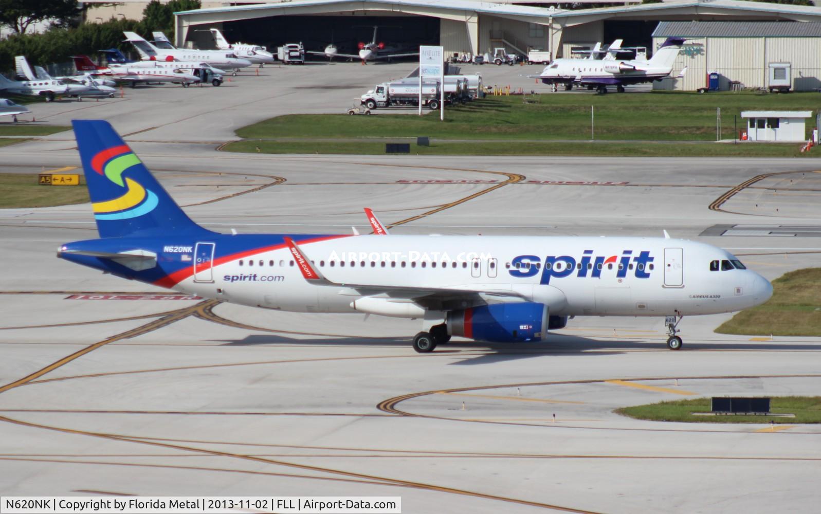 N620NK, 2013 Airbus A320-232 C/N 5624, Spirit A320