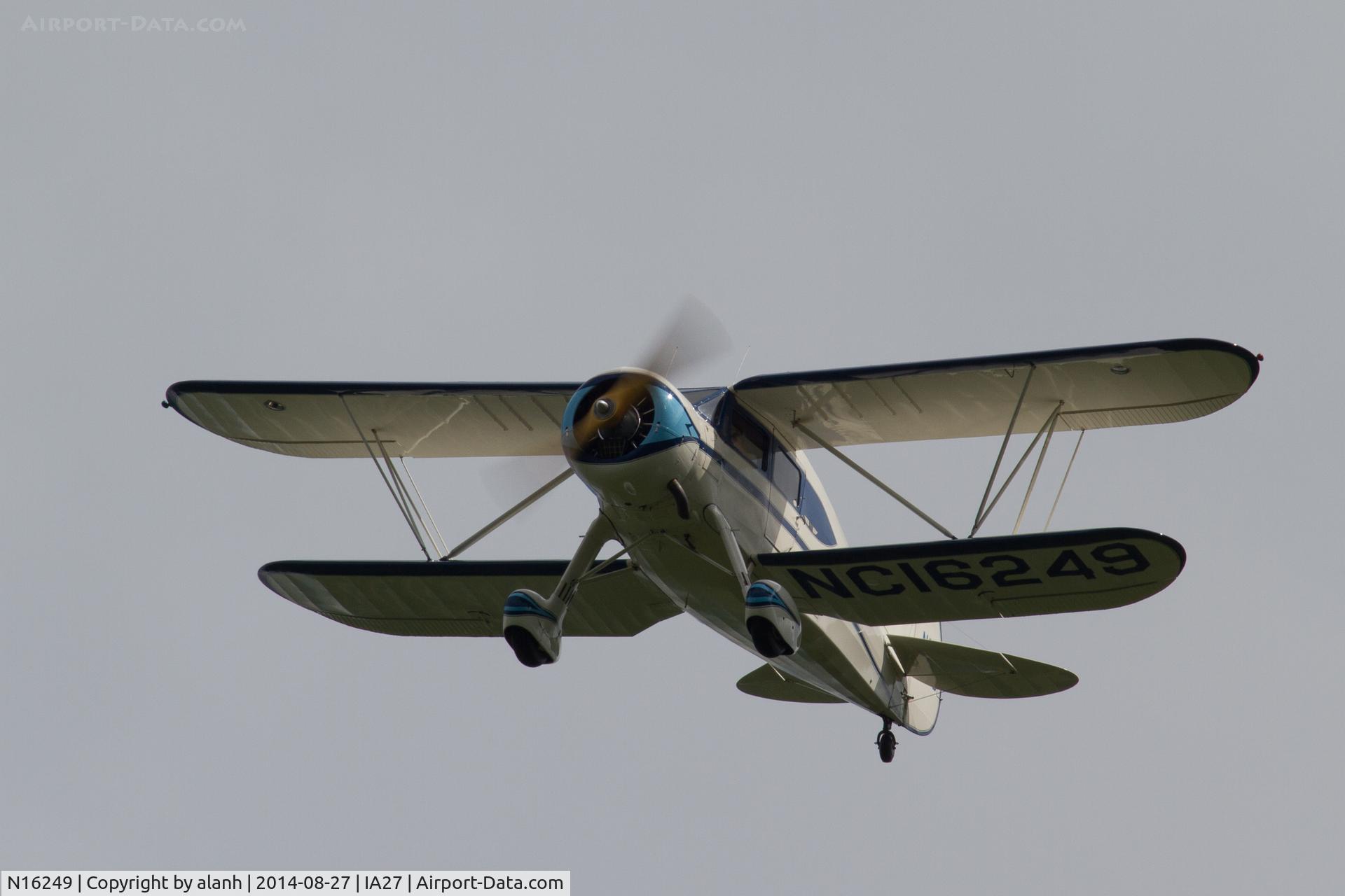N16249, 1936 Waco YKS-6 C/N 4466, At Antique Airfield, Blakesburg