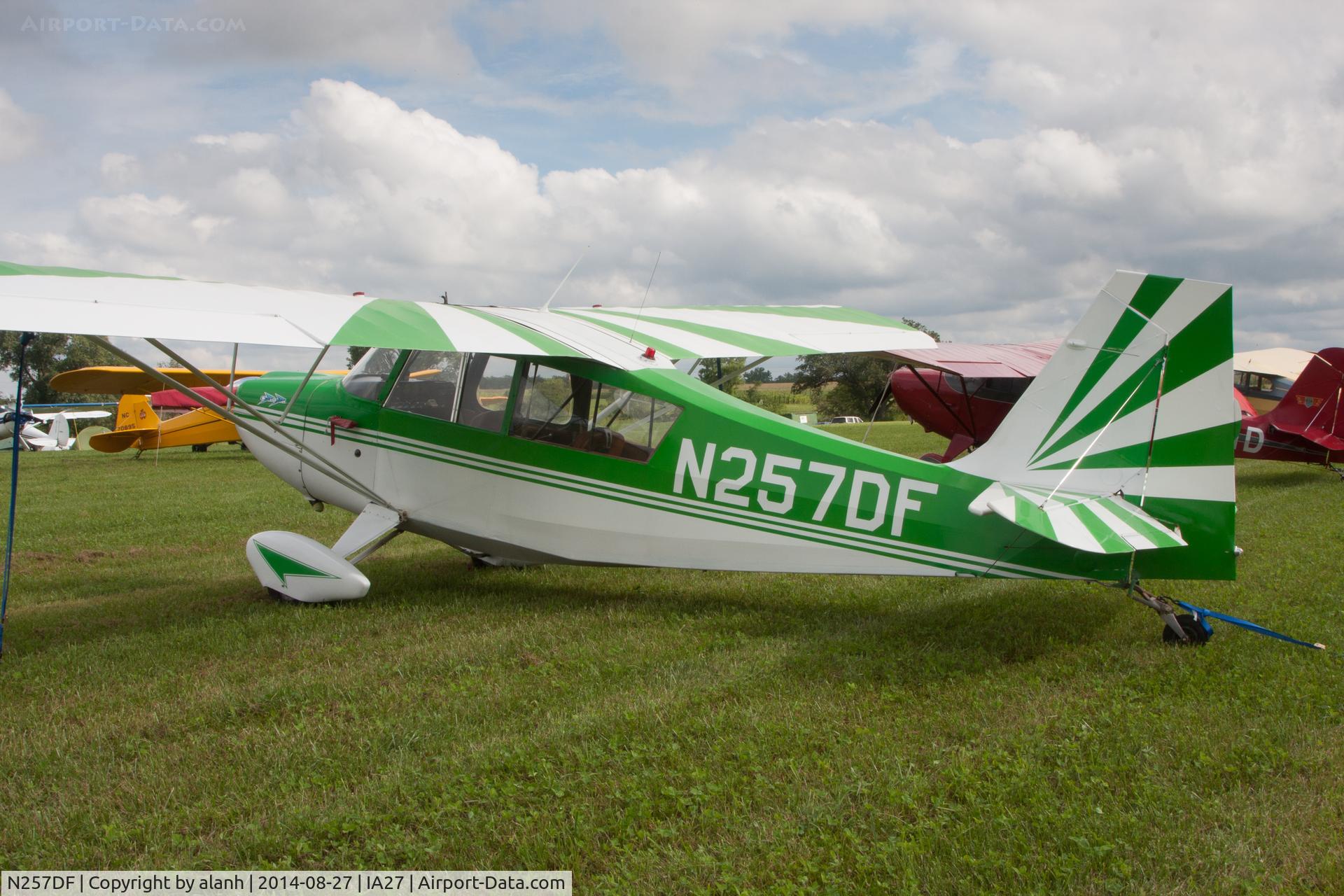 N257DF, Bellanca 7GCAA C/N 117, At Antique Airfield, Blakesburg