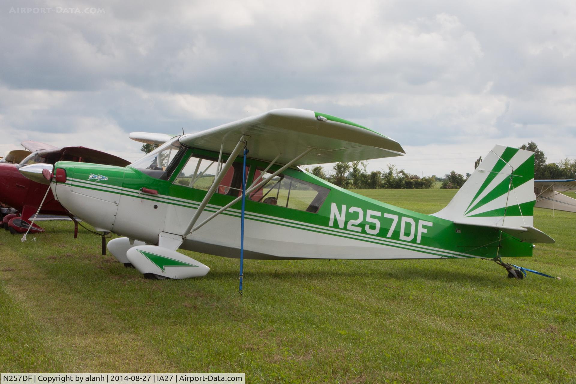 N257DF, Bellanca 7GCAA C/N 117, At Antique Airfield, Blakesburg