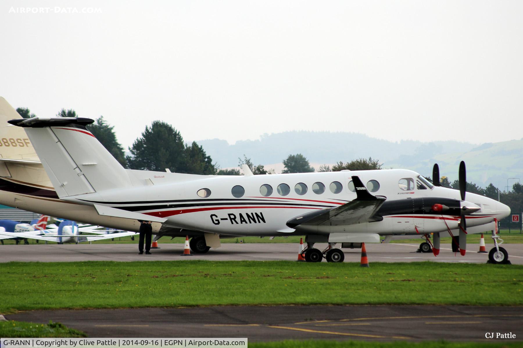 G-RANN, 2013 Beech B300 King Air King Air C/N FL-899, On the apron at Dundee Riverside EGPN