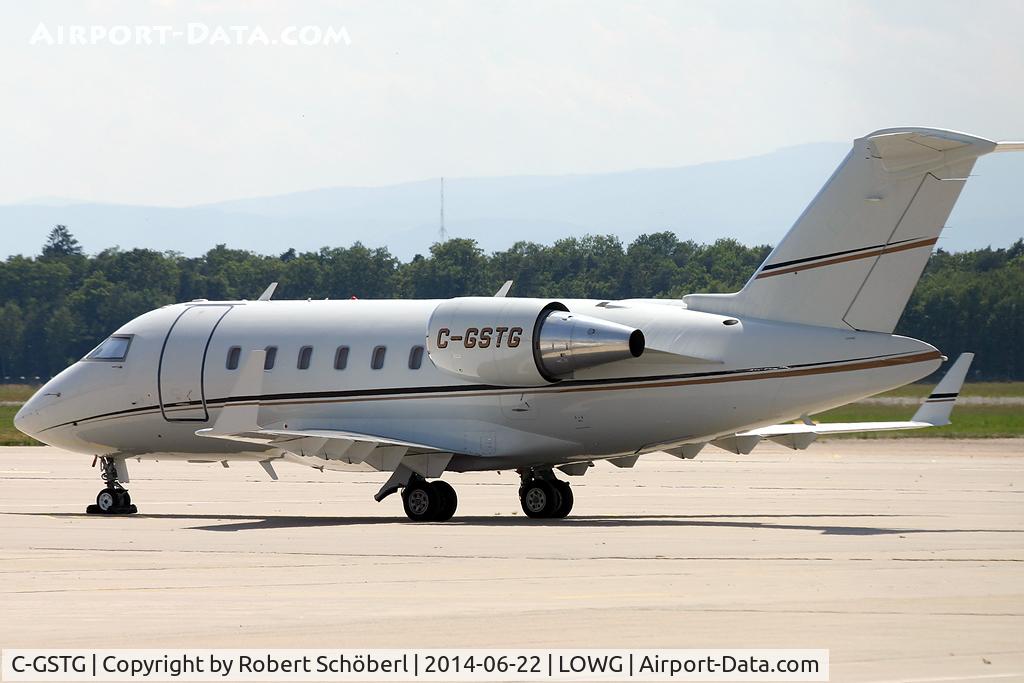C-GSTG, 2007 Bombardier Challenger 605 (CL-600-2B16) C/N 5708, C-GSTG @ LOWG