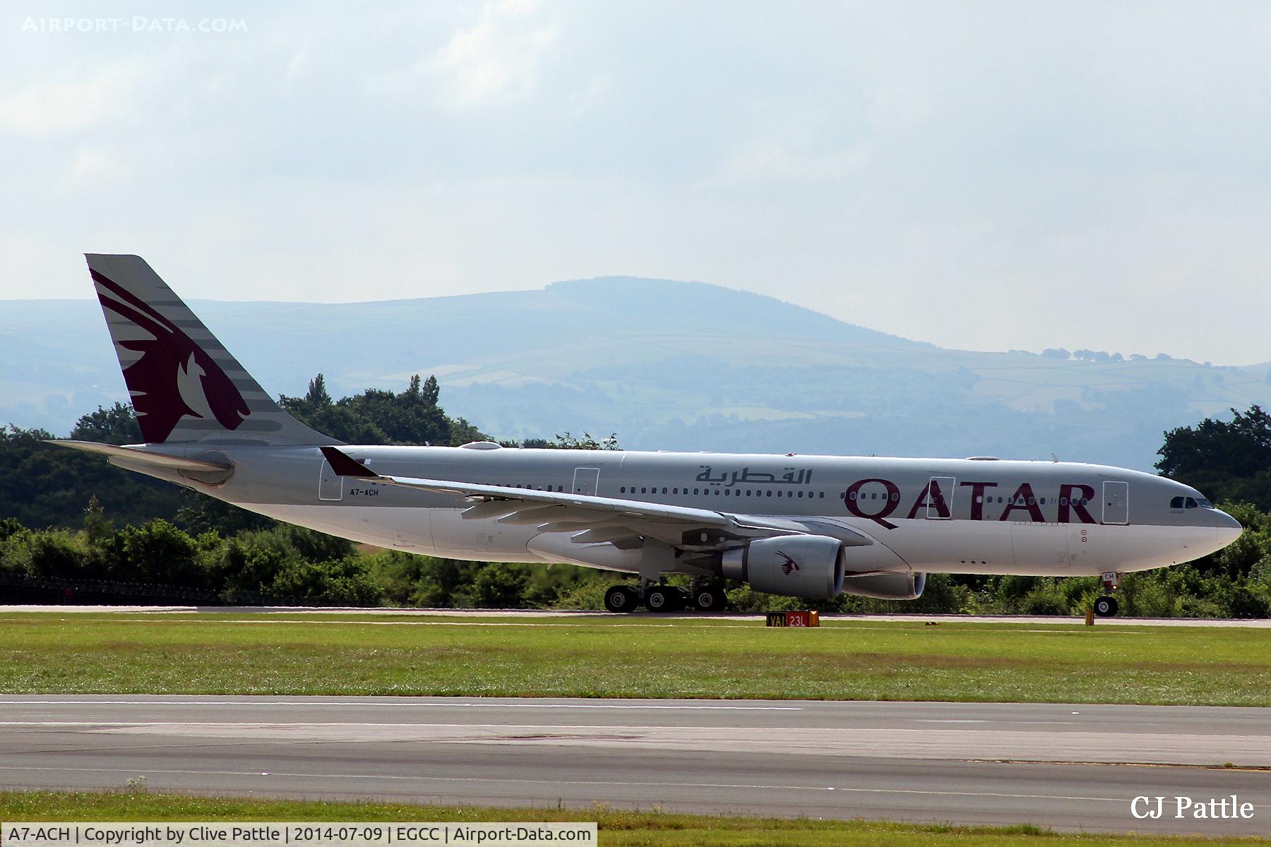 A7-ACH, 2001 Airbus A330-202 C/N 441, Ready to depart at Manchester