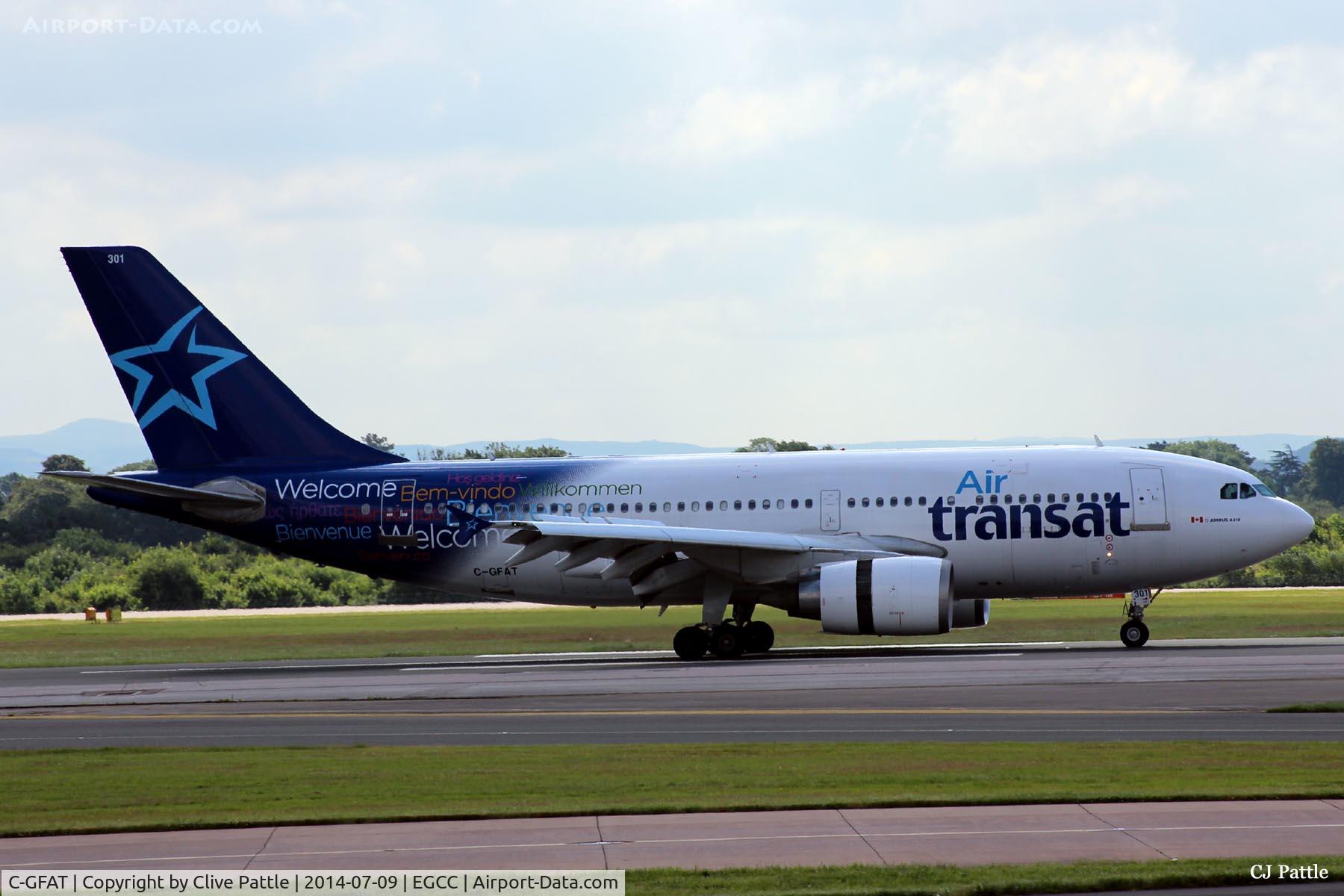C-GFAT, 1990 Airbus A310-304 C/N 545, Manchester action