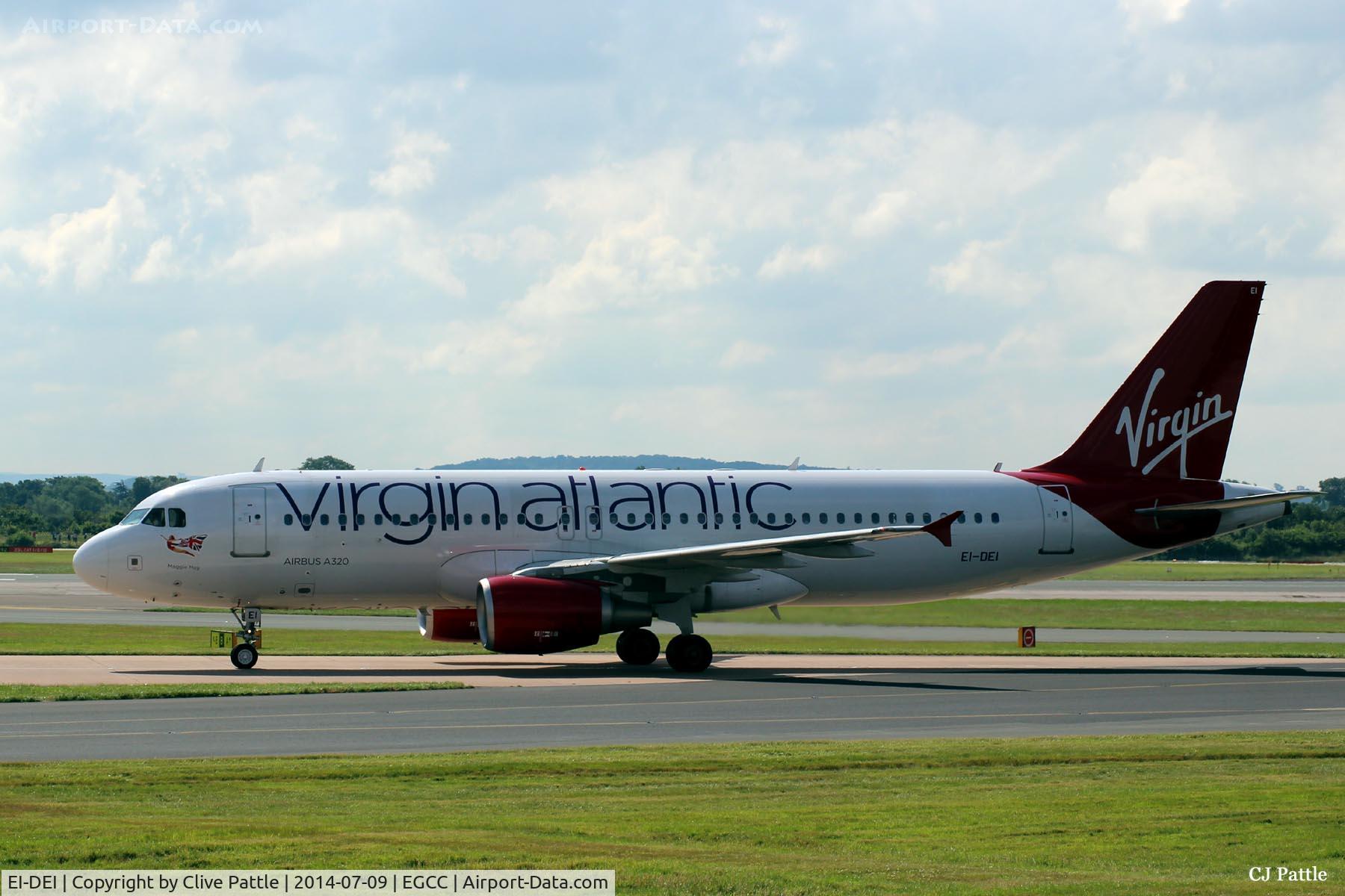 EI-DEI, 2005 Airbus A320-214 C/N 2374, Manchester action