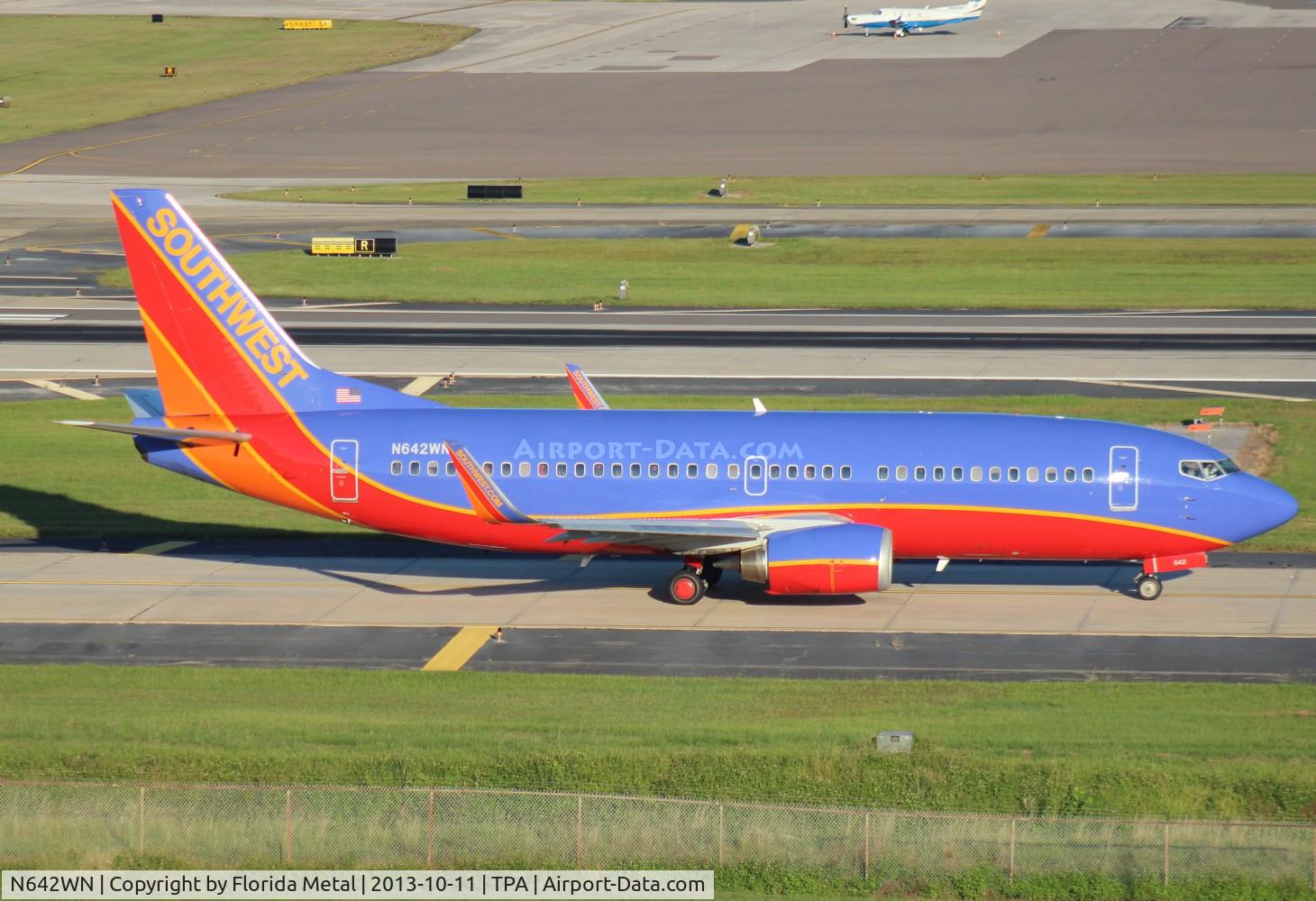 N642WN, 1997 Boeing 737-3H4 C/N 27715, Southwest 737-300