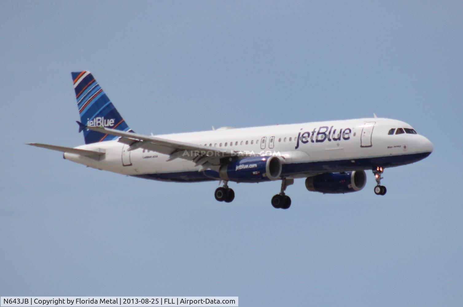N643JB, 2006 Airbus A320-232 C/N 2871, Jet Blue A320