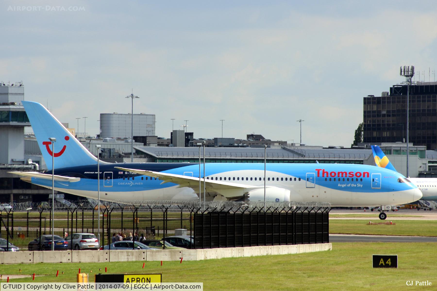 G-TUID, 2013 Boeing 787-8 Dreamliner C/N 36424, Taxi from the gate