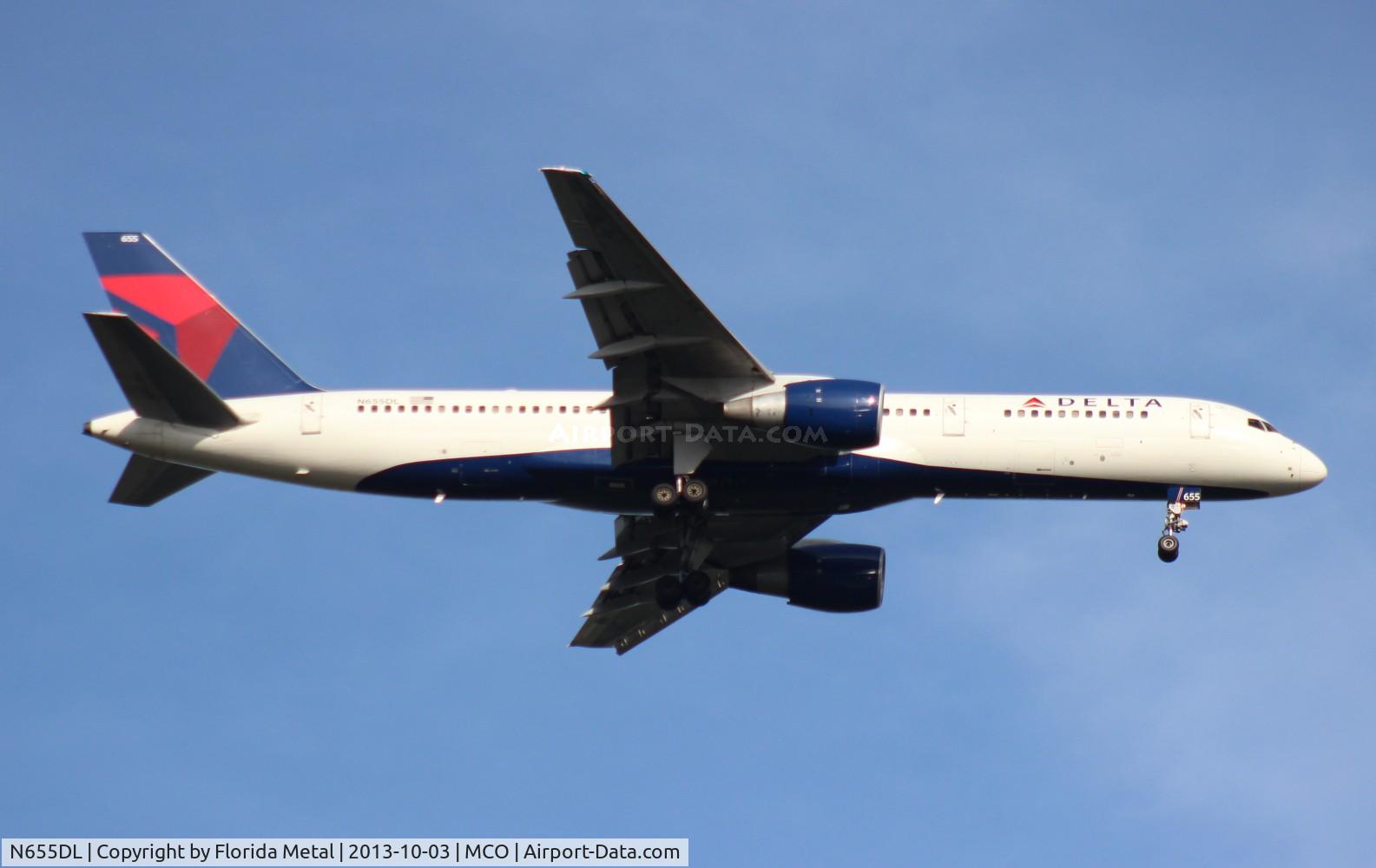 N655DL, 1990 Boeing 757-232 C/N 24395, Delta 757-200