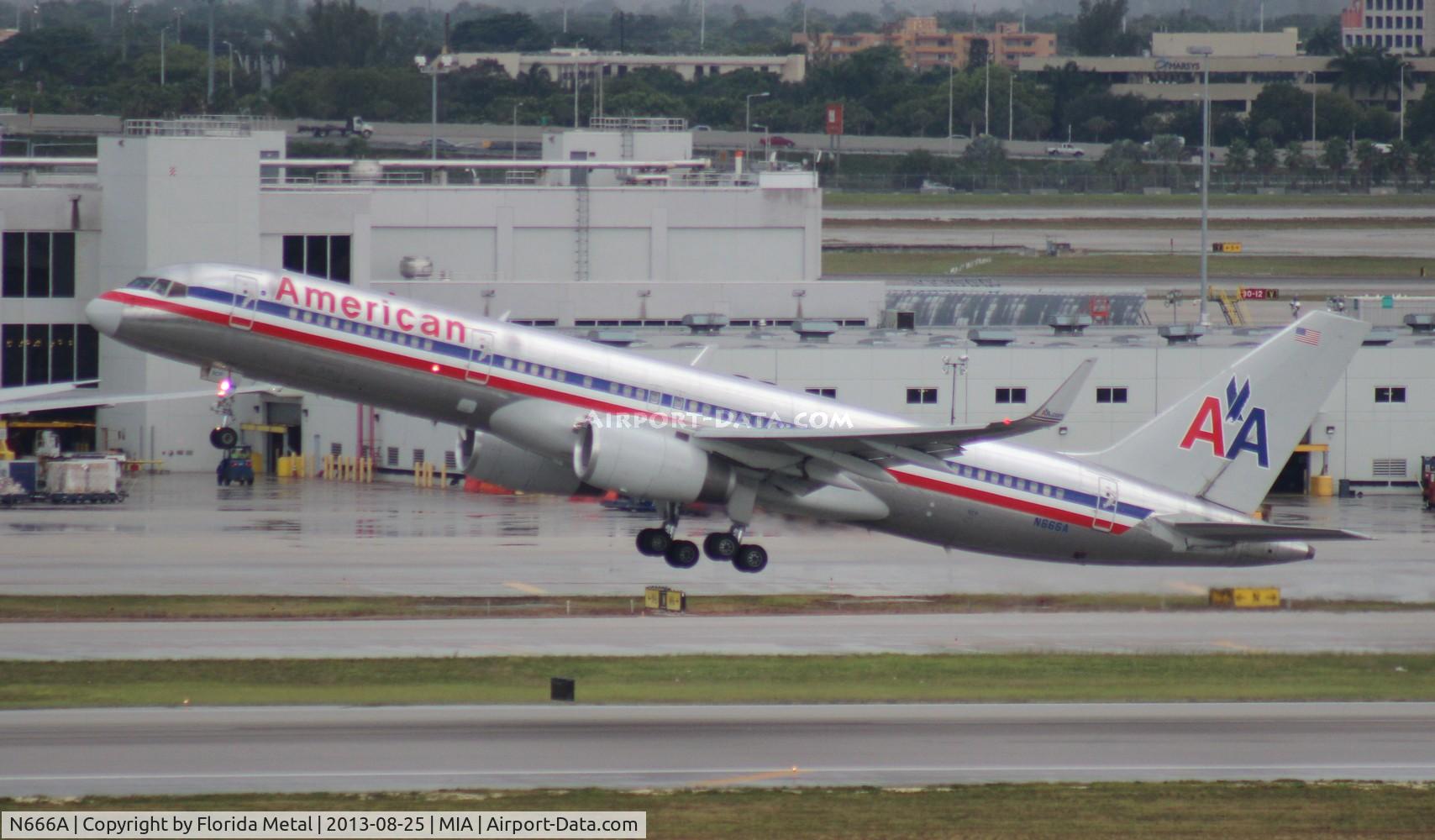 N666A, 1992 Boeing 757-223 C/N 25300, American 757-200